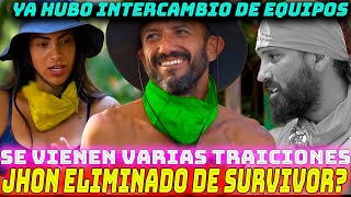 🔔JHON ELIMINADO RASTA VERDE Y QUIEN CAMBIO DE TRIBU ¡ELIMINACION Y TRAICIÓN A LA VISTA [upl. by Akimed668]