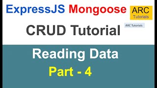 Express and Mongoose CRUD Tutorial  Part 4  Read Functionality [upl. by Delaney]