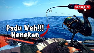 SOTONG MABANG SAIZ PADU vlog102 inflatableboatfishing unlimitedfishing unlimitedhobby [upl. by Ilatfen741]