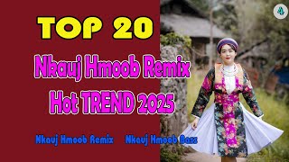 TOP 20 Nkauj Hmoob Remix Hot TREND 2025  Nkauj Hmoob Bass [upl. by Notecnirp207]