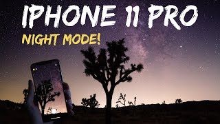 iPhone 11 Pro Night Mode Astrophotography Camera Test [upl. by Alocin]