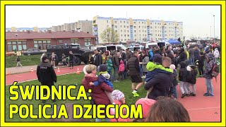 ŚWIDNICA Policja Dzieciom  festyn okiem kamery [upl. by Imojean443]