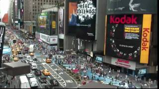 Times Square Cam 03082010 HD [upl. by Erialc534]