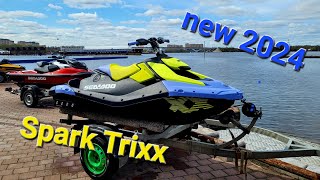 новый Spark Trixx 2024  тюнинг гидроцикла spark new чип тюнинг обзор [upl. by Filipe]