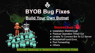 How To Build A Botnet With Kali Linux and BYOB Complete Installation Guide [upl. by Leraj25]