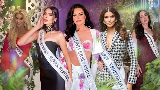 LAS 10 MEJORES en su LLEGADA a MÉXICO  Miss Universo 2024 👑 [upl. by Oxley]