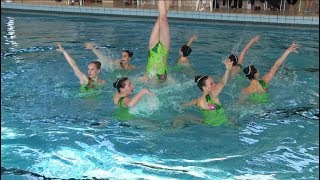 Nordostdeutsche  Berliner Meisterschaften in Synchronschwimmen 2018 [upl. by Yema]