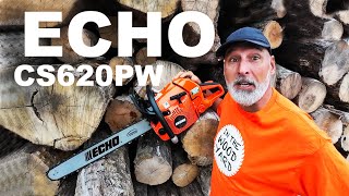 ECHO CS620PW and ECHO 7310P CHAINSAWS AWESOMENESS [upl. by Otreblaug591]