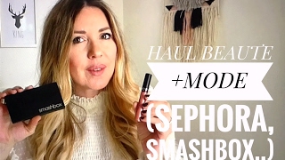 HAUL BEAUTE ET MODEFASHION HAUL  ZARA SMASHBOX SEPHORA [upl. by Irotal]