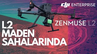 DJI Zenmuse L2 Maden Sahalarında  Lidar Verisi [upl. by Nailil767]