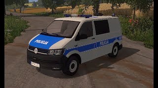 FS17 DL Volkswagen T6 Policja [upl. by Teik]