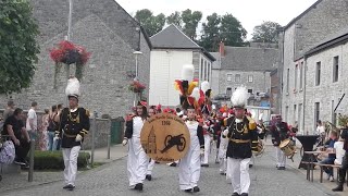 Marche SaintLambert de Cerfontaine 2023  procession  rentrée  décharge [upl. by Marras]