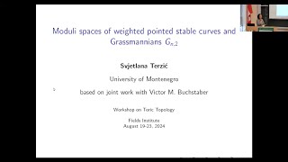 Moduli spaces of weighted pointed stable curves and Grassmannians Gn2 [upl. by Timrek]