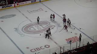 Montreal Canadiens Kaiden Guhle and Anaheim Ducks Adam Henrique get into a fight 21324 [upl. by Gilges371]