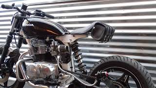 Honda CM400A Hondamatic CafeBobber [upl. by Krueger296]