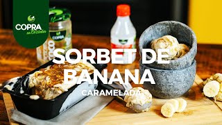 SORBET DE BANANA CARAMELADA [upl. by Aemat437]