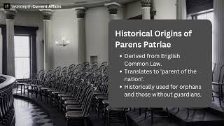 What is Parens Patriae  iasindepth [upl. by Reider]