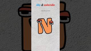 Letter N Sound  Alphabet Lore shorts alphabetlore [upl. by Gnex]