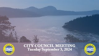 City of Anacortes  City Council Meeting 9324 [upl. by Etep390]