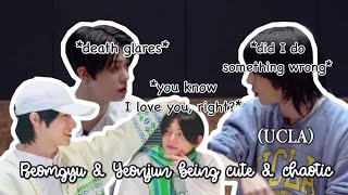 TXT Beomgyu and Yeonjuns cute and chaotic dynamic [upl. by Akemal140]