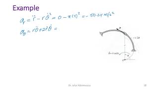 Topic 9 Curvilinear Motion Cylindrical [upl. by Jegger]