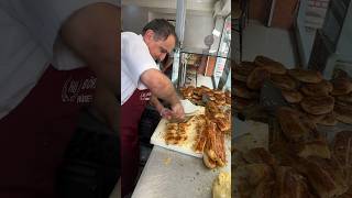 Ankara Ulus’ta Börekçi Hüseyin Ustamda Kıymalı Karaköy Böreği…😋😋 [upl. by Odrareve]