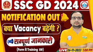 SSC GD 2024 Notification Out  SSC GD New Vacancy Update SSC GD Complete Information By Ankit Sir [upl. by Sion]