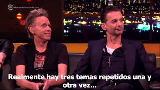 Entrevista a Depeche Mode en quotThe Jonathan Ross Showquot Subtitulada [upl. by Jorge]