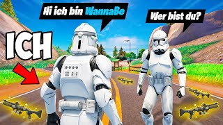 Ich Tue so als Wäre ich eine KLONKRIEGER  BOT in Fortnite [upl. by Anaitak]