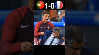 The Day Portugal will Never Forget • France vs Portugal Final Euro 2016 youtube football shorts [upl. by Garik]