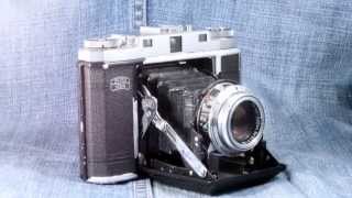 Zeiss Ikon Ikonta M 52416  ZeissOpton Tessar [upl. by Pinkerton]