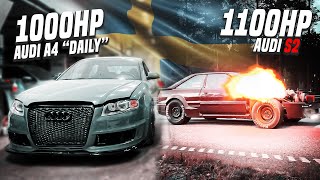 When racing is your life Kenny Björks 1100hp VR6 Turbo Audi S2 amp A4 English Subtitles [upl. by Enorej]