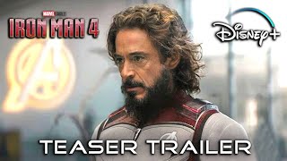 IRONMAN 4 TEASER TRAILER 2024 Robert Downey Jr Katherine Langford Concept [upl. by Irrot]