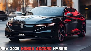 2025 Honda Accord Hybrid Review  Unbelievable Features Must Watch [upl. by Pearlstein373]