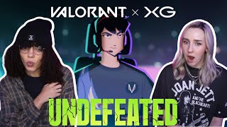 COUPLE REACTS TO UNDEFEATED  XG amp VALORANT Official Music Video  VCT Pacific 2024 Song [upl. by Boehike]