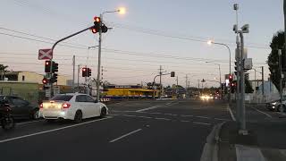 Coorparoo Station QLD Level Crossing [upl. by Joselyn681]