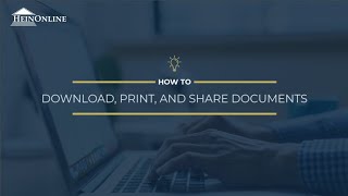 How to Download Print and Share Documents [upl. by Nirel]