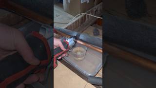 Easy Copper Pinhole Leak Repair [upl. by Harmony]