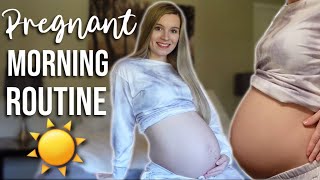 Pregnant Morning Routine  Third Trimester [upl. by Chrysler825]