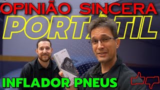 Calibrador PORTÁTIL Como encher o pneu em casa Para carro bicicleta moto bike Teste e dicas [upl. by Hannahsohs653]