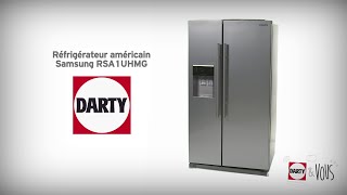 Réfrigérateur américain Samsung RSA1UHMG  démonstration Darty [upl. by Vanni]