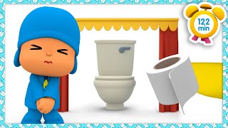 POCOYÓ en ESPAÑOL 🚽 Al Baño Solito 💩 122 min CARICATURAS y DIBUJOS ANIMADOS para niños [upl. by Ecnedurp]