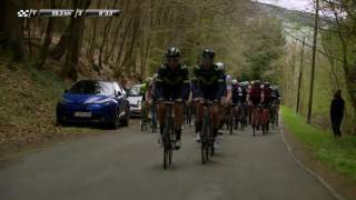 Col du Rosier  LiègeBastogneLiège 2017 [upl. by Nosreme]