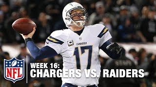 Philip Rivers Zips Pass To Dontrelle Inman for 7yard TD  Chargers vs Raiders  NFL [upl. by Bertrando]