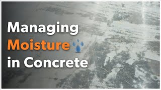 How to Handle High Moisture Levels in Concrete Slabs [upl. by Ailiec53]