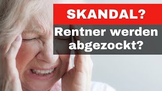 Abzocke 💥 Steuerklasse VI für Rentenhinzuverdienst 💥 Rentner entsetzt [upl. by Payton32]