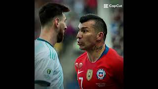 Gary Medel🇨🇱X Lionel Messi🇦🇷comediahumor [upl. by Romalda]