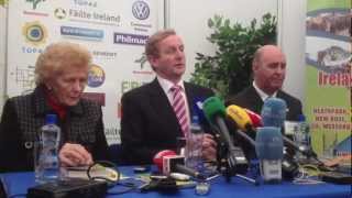 Enda Kenny press conference [upl. by Namsu]