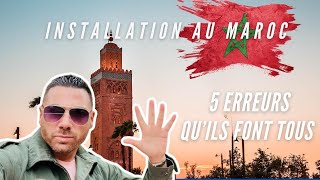 5 ERREURS a ne surtout pas faire quand tu viens au MAROC 🇲🇦 [upl. by Marissa]