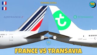 Air France Vs Transavia France Comparison 2023 🇫🇷 Vs 🇫🇷 [upl. by Notselrahc580]